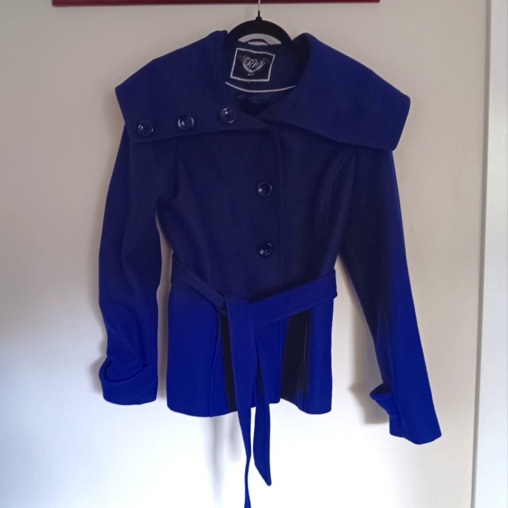Royal Blue Peacoat